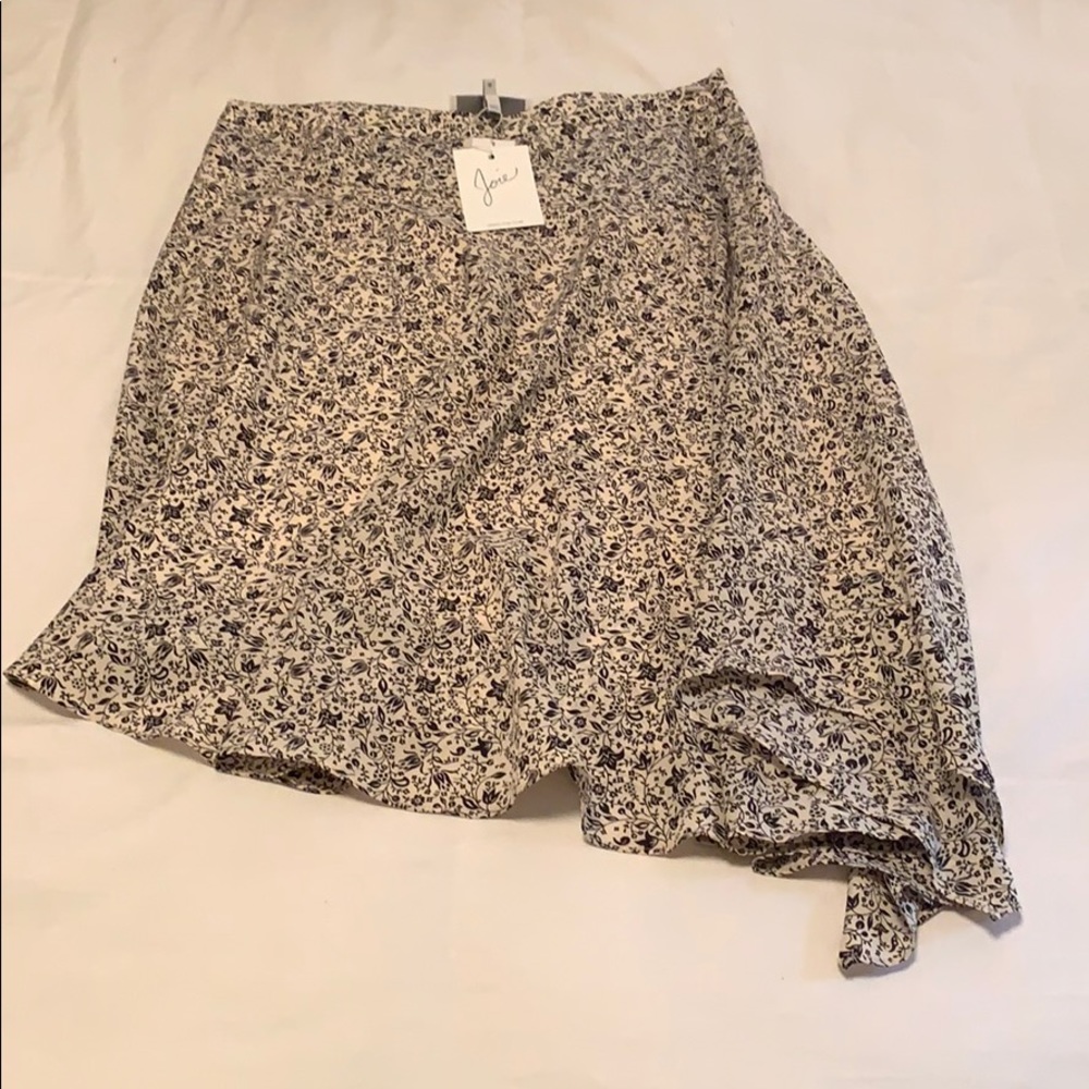 Joie Asymmetrical Print Skirt